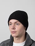 Шапка STETSON арт. 8589307 BEANIE MERINO WOOL (черный)